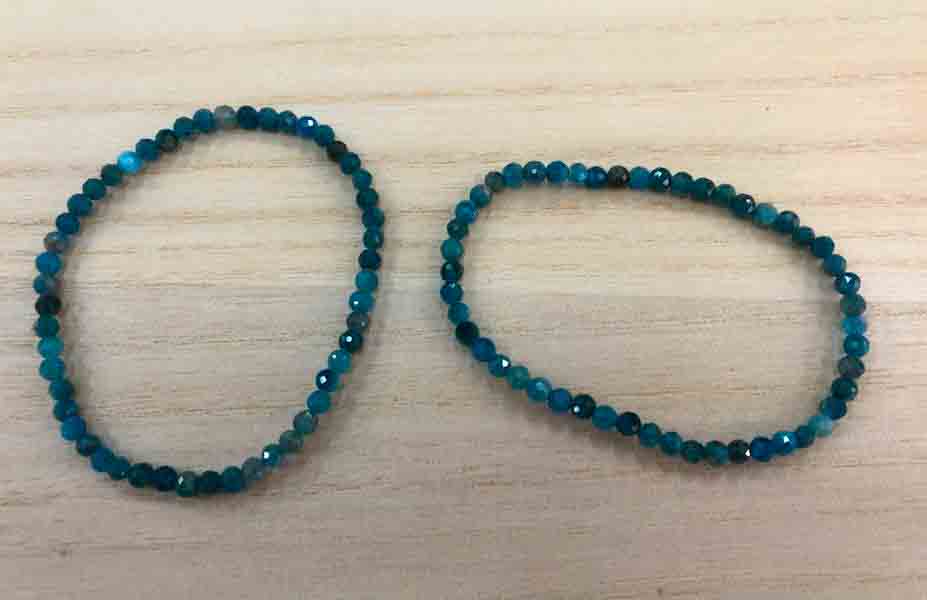 Pulsera Apatito bola facetada